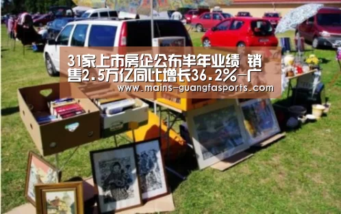 31家上市房企公布半年业绩 销售2.5万亿同比增长36.2%-广发(中国)(图1) 广发(中国)